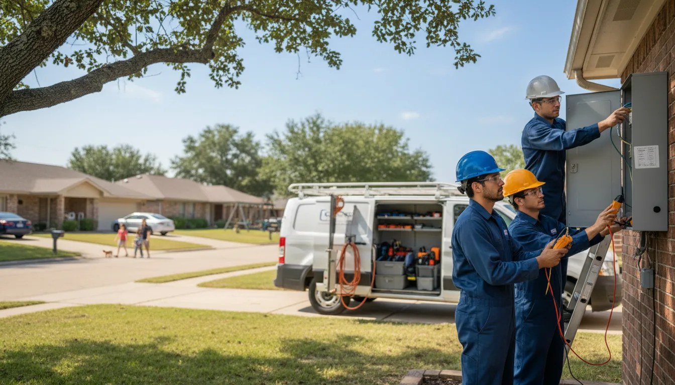 Certified electrician providing emergency electrical services in Lee, IL